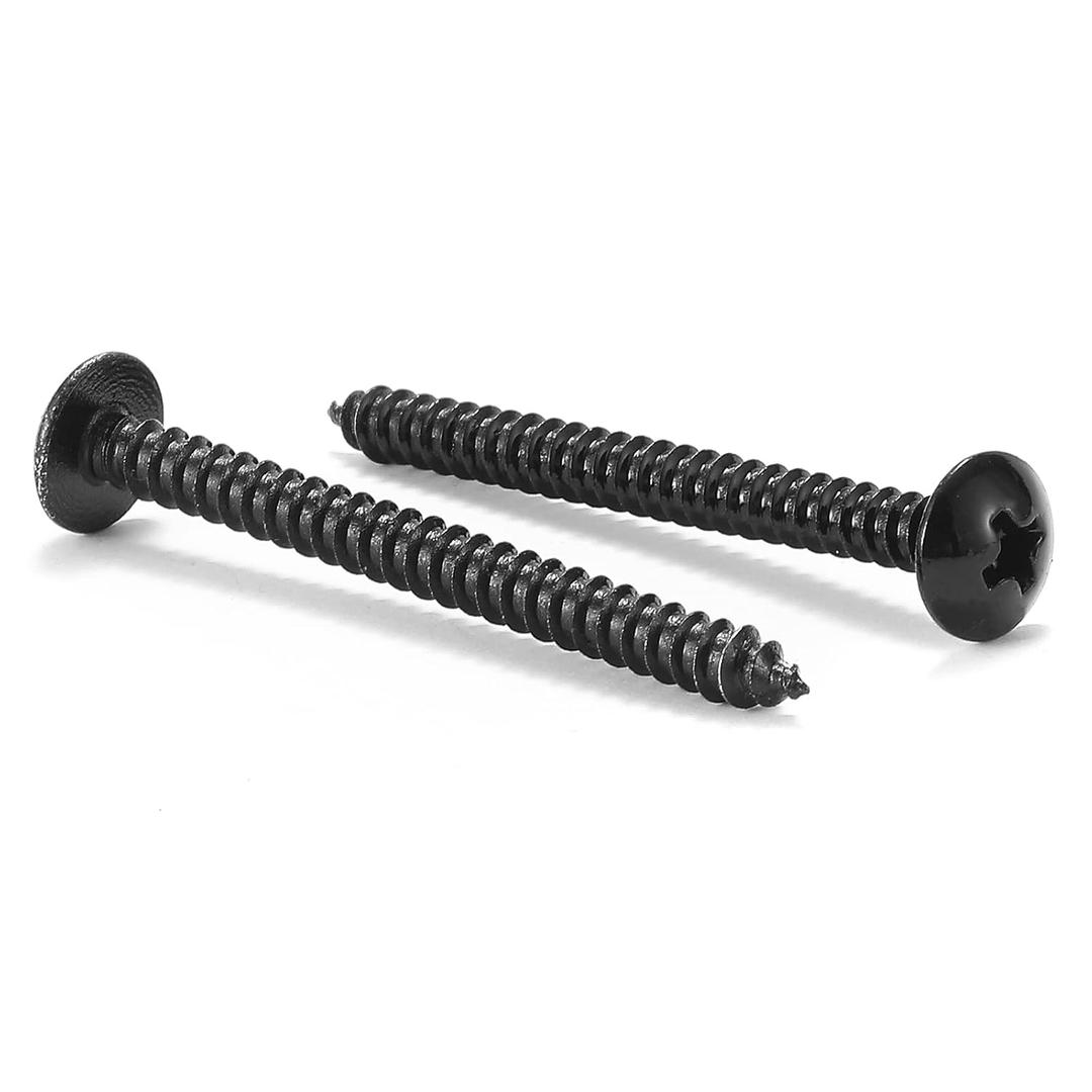 #14 x 1-1/2" Wood Screw 100Pcs Truss Head Phillips 18-8 (304) Stainless Steel Fast Self Tapping Screws by SG TZH