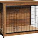 38.5" XL Dog Crate Furniture with Cushion, Large Dog Kennel Indoor