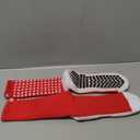 LUX Anti Slip Soccer Socks, Non Slip Football/Basketball/Hockey Sports Grip Pads Socks Red
