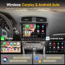 Android Car Radio for Lexus IS250 IS300 IS350 2006-2012 with Carplay Android Auto, 10.1" IPS Touch Screen Head Unit Stereo for Lexus with in-Dash GPS/WiFi/BT/FM/MIC + Backup Camera + CANBUS - 2+32GB