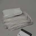 Goovilla Shelf Bracket, Heavy Duty Floating Shelf Brackets 8 inch Long, 6 Pack Brackets for Shelves, White Coated Metal Wall Shelf Support Brackets with 1/5 Inch Thick and 160 lb. Load Capacity