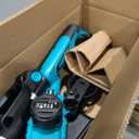 Brushless Lawn Edger Compatible with Makita 18v Battery, Electric Cordless Edger/Trencher (Tool ONLY) 9 Blade, 3 Position Adjustable Depth, 180 Handle, Lightweight with Rear Wheel for Landscaping