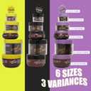 24 Hour Edge Tamer Extra Mega Hold, 8.25 oz by EBIN NEW YORK  Humidity-Resistant, Long-Lasting Hold  No Flakes or Residue  Styling Gel for Sleek Looks  Suitable for All Hair Types (1 Pack)