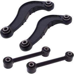 AUQDD 4Pc Suspension Rear Control Arm and Lateral Arm Compatible With 2007-2010 Fo-rd Edge /2007-2010 Lin-coln MKX (Replace # K642096 K642097 7T4Z5500A 7T4Z5500AA 522-024 524-044)