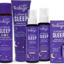 Oilogic Slumber & Sleep Bath Baby Essentials Gift Set - Includes All Over Wash, Calming Cream, Sleep Spray & Roll-On Essential Oils - Pediatrician-Tested Sleep, Comfort & Wellness Blends for Babies