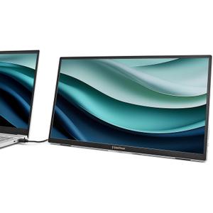 SideTrak Solo Essential 15.6" Portable Monitor for Laptop with Protective Sleeve | FHD Dual Screen w/Kickstand, USB & HDMI Laptop Screen Extender | Compatible with Mac, PC, Chrome