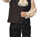 Rubies Colonial Boy Costume for Kids, Boy's Small