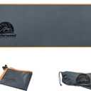 Tent Footprint - Waterproof Camping Tarp with Heavy Duty Grommet, Ultralight Outdoor Tent Floor Mat, PU3000mm Ground Sheet for Backpacking, Hiking, Hammock, Picnic, Beach (1 Person (86.6'' x 31.9''), Gray)