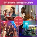 Energetic Light Bulbs Work with Alexa/Apple Home/Google Home/SmartThings, Matter Smart A19 LED Light Bulb, E26 RGB Smart Bulbs, 60W Equivalent, 800LM, 2.4 Ghz WiFi Only, Smart Speaker Required, 1 Pack