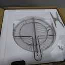 Non Toxic Air Fryer - Glass AirFryer 5 Quart w/ 360 Visibility, Self-Cleaning, 400F Vortex Air Fryer for Even Cooking, BPA-Free Teflon Free, 9-in-1 Functions, Rotisserie, Roast, Bake, Black