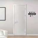 YAYANGATMG 2 Pack Key Holder Wall Mount for Wall with Install Screw, 8 Hooks Ready to Hang, Key Hanger Decor for Kitchen, Entryway, Hallway, Bedroom, Doorway