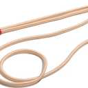 Wild One Hands-Free Adjustable Rope Dog Leash, Standard: 4' to 8.5' Long, .5" Wide, Adjustable for Crossbody, Waist & Handheld, Tan