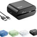 Rechargeable Electric Letter Opener - Letter Openers Envelope Slitter, Electric Envelope Opener, Mail Opener, Universal Envelope Efficient Letter Opener Tool for Office, Home (Black)