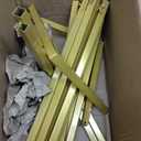Asee'm 6.6FTx6.6FT Gold Wedding Arch Backdrop Stand Square Metal Rectangular Arch Frame for Ceremony Party Birthday Bridal Baby Shower Anniversary Arbor Balloon Decoration