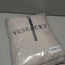 Veseacky Women’s Pajamas Set Long Sleepwear Loungewear Nightsleep Comfy 2 piece Pullover Tracksuit with Pockets, Size XL