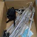 JMEXSUSS 2 Pack Solar Christmas Meteor Shower Lights, 16 Tube 288 LED White Solar Christmas String Lights Outdoor Waterproof for Tree Patio Garden Wedding Party Decorations