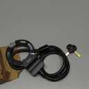 Venzio Electric Scooter Lock with 2.62FT x 8mm (0.31inch) Q235 Steel, Heavy Duty Anti-Theft Bike Lock and Keys, Portable Cable Lock for Scooter, Bicycle, E-Bike, Motorcycle, Gate, Fence, Toolbox