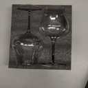 JYB&XY Large ultra-thin glasses set of 2,32oz Hand Blown Premium slim-profile extra-fine crystal glass Long Stem for men or women Wedding, Anniversary, Christmas Gift Box Give away gifts