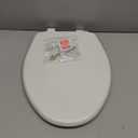 Little2Big Toilet Seat with Built-In Toddler Potty Training Seat, Slow Close, Easy to Install, Made in USA, ELONGATED, White