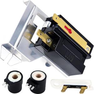 338906 Flame Sensor & 279834 Gas Valve Solenoid & 3392519 Thermal Fuse Dryer Replacement Part Compatible with Whirlpool Kenmore May.tag Dryers by Funmit