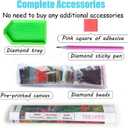 FANGKISSU 5D Diamond Paint Kits for Adults Beginners,Cow Portrait Diamond Art Kits, DIY Full Round Drill Paint with Diamonds Gem Art, Home Wall Decor 12 x 16 Inch, TYR2252