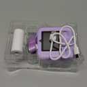 Kids Instant Digital Cameras for Boys and Girls, 1080P HD Dual-Lens Selfie Digital Camera with Print Paper & 32G Card, Christmas Birthday Gifts Toys for Toddler and Teenagers Age 3-16 Years Old (Purple)