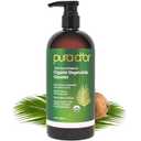 PURA D'OR 24 Oz ORGANIC Vegetable Glycerin - Derived From Coconut - Clear & Odorless - 100% Pure Premium Grade, Non-GMO, Kosher, Vegan, Cold Pressed, For Hair & Body - DIY Skin Care Base