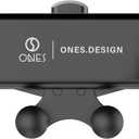 ONES Gravity Mechanical Car Mount  Air Vent Type  Mini Size [Auto Lock] Hand Operation [Easy Installation] [Stable] [Angle Adjust] [Silicone Protect] Mobile Phone Holder for All Cars  Phones
