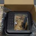 Chefman Fry Guy, The Most Compact & Convenient To Deep Fry Comfort Food, Restaurant-Style Basket With A 1.6-Quart Capacity, Easy-View Window & Adjustable Temp Control, Stainless - 1.5 Liter