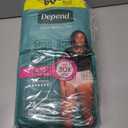 Depend Fresh Protection Adult Diapers, Incontinence & Postpartum Bladder Leak Underwear for Women, Disposable, Maximum, Large, Blush, 28 Count, Packaging May Vary