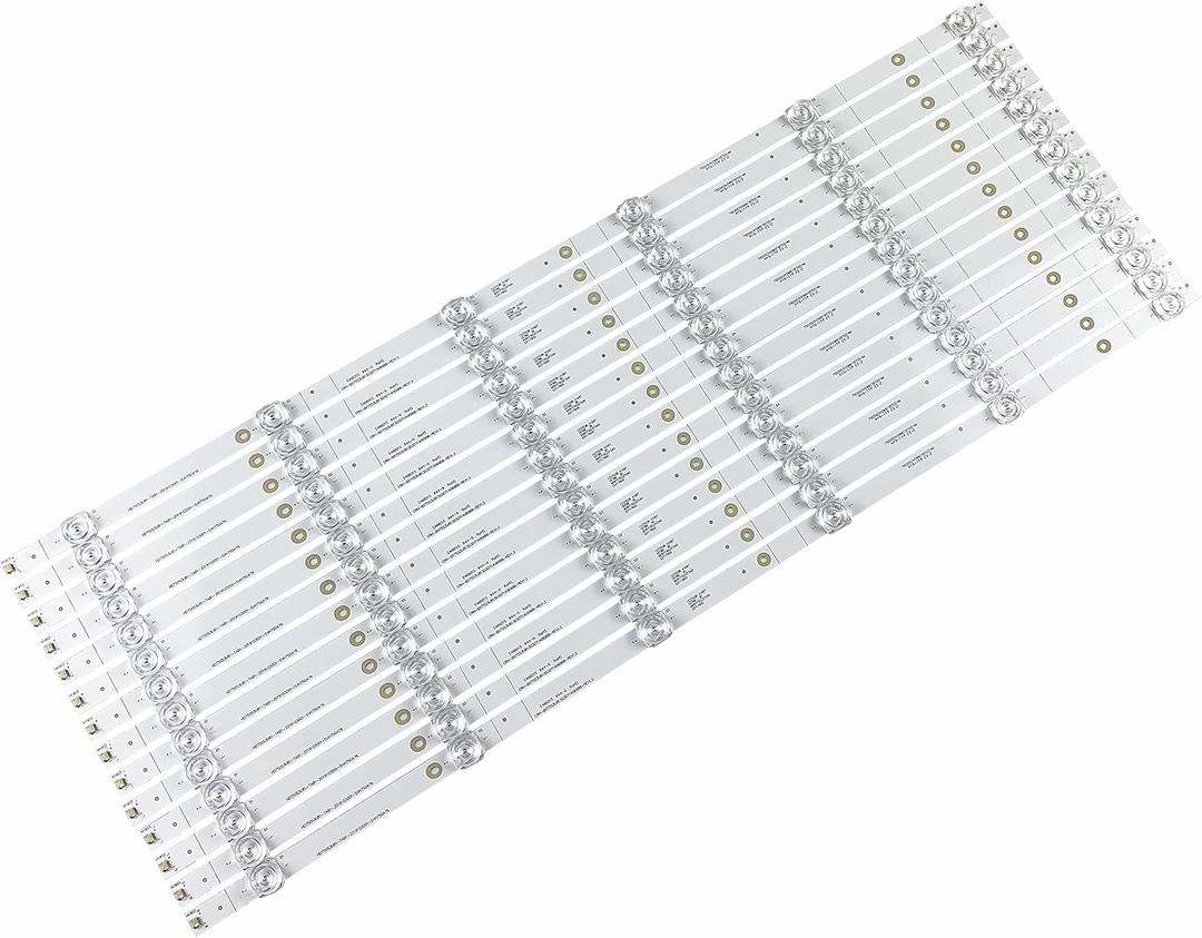 PANMILED 14 Pieces Led Backlight Strips for 75'' TV SVH750A76 75A6G 75R6E3 75E3D 75H78G 75H6570G 75H6510G HD750S3U81-TAB1