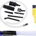 1-1/4inch & 1-3/8'' Vacuum Attachments Mini Micro Tool Attachment 9 Piece Set