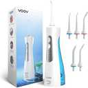 YOOY Water Dental Flosser Teeth Portable Cordless Oral Irrigator Gums Braces Orthodontic Care Irrigation Cleaner Electric Waterflosser Flossing for Teeth Cleaning Rechargeable for Home Travel
