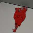 YUDODO Small Dog Sweater Dress with Bowtie Turtleneck - Knitted Pet Girl Dog Winter Clothes - Pet Warm Sweater for Puppy Yorkies, Chihuahua (S Red)