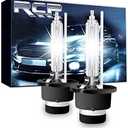 Amazon.com: RCP - D2S6 - (A Pair) D2S/ D2R 6000K Xenon HID Replacement Bulb Diamond White Metal Stents Base 12V Car Lamps Head Lights 35W : Automotive