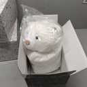 Niuniudaddy 35cm Weighted Polar Bear - Heart of Comfort & Calming Companion