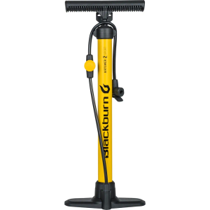 Blackburn Air Tower 2 Sport and Bicycle Floor Pump, 100 PSI, Yellow