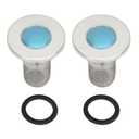 Stainless Steel Sink Drain Filter, Drain Stopper with Hair Catcher, Easy Installation, Convenient for Washbasins, Bathroom Sinks, and Shower Tubs