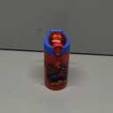 Zak Designs Marvel SpiderMan Kids Spout Cover and Built-in Carrying Loop Made of Plastic, Leak-Proof Water Bottle Design (16 oz, BPA-Free)
