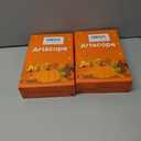 2 x Artscope Fall Pillow Covers 18x18 Inch Set of 4, Hello Fall Hello Pumpkin Buffalo Plaid Maple Leaves Harvest Outdoor Decorative Farmhouse Pillow Cases for Home Sofa Couch-Orange B