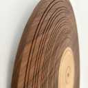 MILLCLOUD Wooden Record Wall Art 12'' Black Walnut Vinyl Wall Decor | Solid Maple Wood, CNC Groove Detail, Laser-Etched Label, for Living Room Bedroom Office, Unique Music Lover Gift, Anniversary