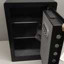 DAYI Safe Box, 3.0 Cubic Feet Home Safes with Fireproof Waterproof Bag, Security Safe for Money Cash Documents, Digital Keypad, Dual Alarm System, Removable Shelf - D-60