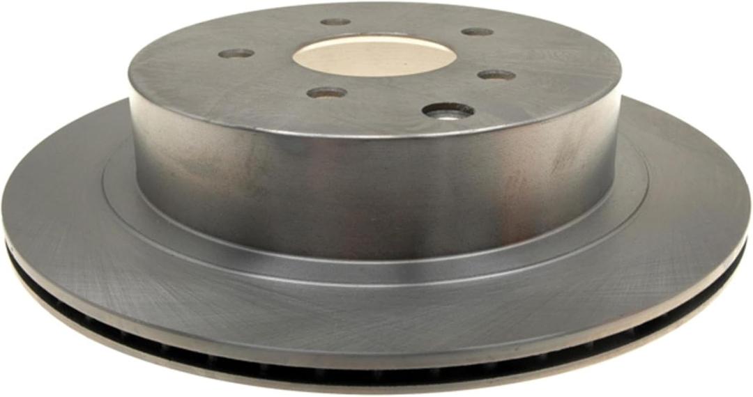 ACDelco Silver Rear Brake Rotor 18A1665A | GM 19261847 Brake Rotors for Select Infiniti FX35, FX37, FX45, M56, M37, M35, JX35, Nissan Pathfinder, Quest, and more