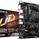 GIGABYTE B550M DS3H AC (AM4 AMD/B550/Micro ATX/Dual M.2/SATA 6Gb/s/USB 3.2 Gen 1/PCIe 4.0/HMDI/DVI/DDR4/Motherboard)