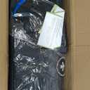 Arch Backdrop Stand and Cover Set (7.2ft,6.6ft,6ft) Metal Arch Frame Stand Gold, Wedding Birthday Party Baby Shower Graduation (White, 7.2Ft+6.6Ft+6Ft)