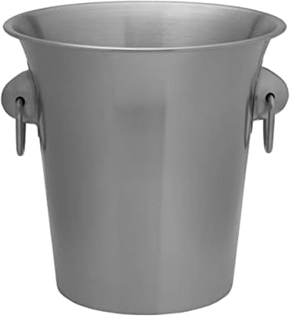 Houdini Champagne Bucket, 8.5 x 8 inches, Stainless Steel