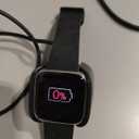 Fitbit Versa Lite Smartwatch,GPS,Charcoal/Silver Aluminum, One Size (S & L Bands Included)