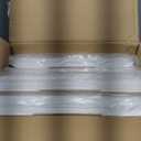 4 Tier Storage Bins with Lids, 23QT Stackable Closet Organizers and Storage with Wheels, Collapsible Storage Boxes, Foldable Plastic Storage Containers for Home,Office, Dorm Room-White