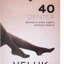 Veluk Tights For Women (Black)