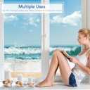 Royal Imports Hurricane Pillar Candle Holder, Clear Glass Flower Vase, Terrarium Planter, Decorative Centerpiece - Use for Floating Tealights, Wedding, Home Display, Holiday - 3 Pc Set, 6", 8" 10"